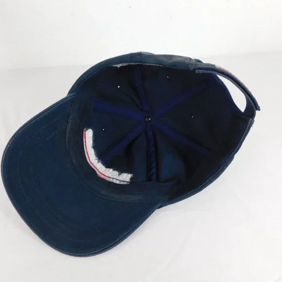 Eaglewood Golf Course Utah Men Adjustable Blue Golf Hat Embroidered Hook Loop - Picture 9 of 10